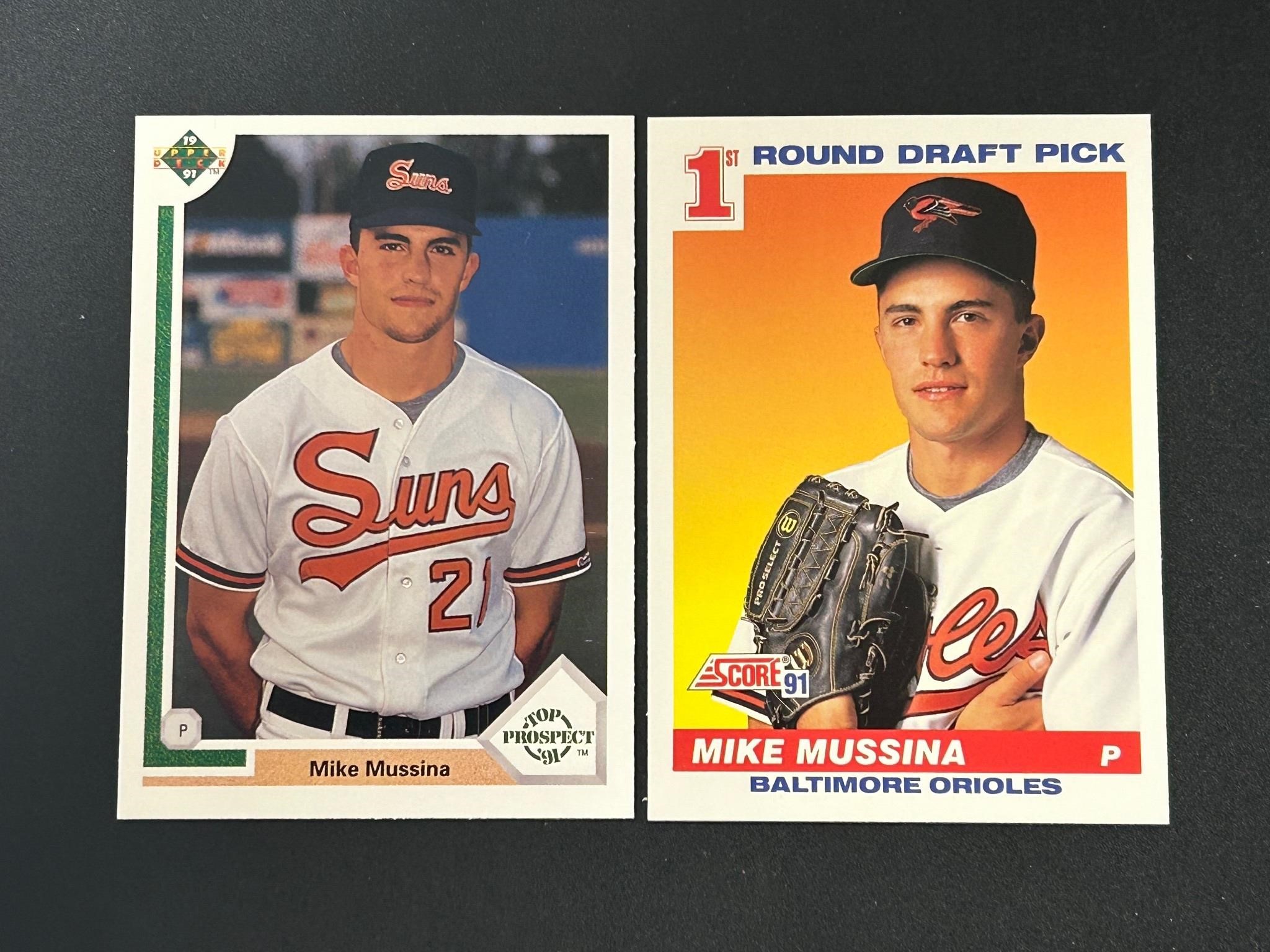 1991 Mike Mussina Rookie Cards