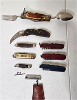 Old Knives, Multi-Tool, Survival, Swiss Army