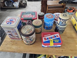 Old Tin Containers