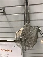 8 Inch Nickel Plated Wire Culinary Basket