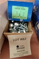 Approx. 50 - 1/2" X 2" Carriage Bolts