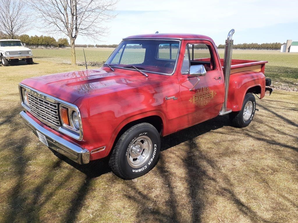 1978 Dodge Standard LIL Red Express Pick Up Truck