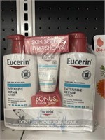 Eucerin lotion 3 pack