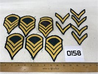 Military patch collection