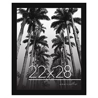 Americanflat 22x28 Poster Frame in Black - Photo