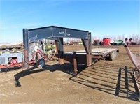 1991 Top Hand 30' GN Flatbed Trailer