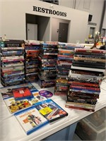 LARGE GROUP OF DVDS & BLURAYS OF ALL KINDS