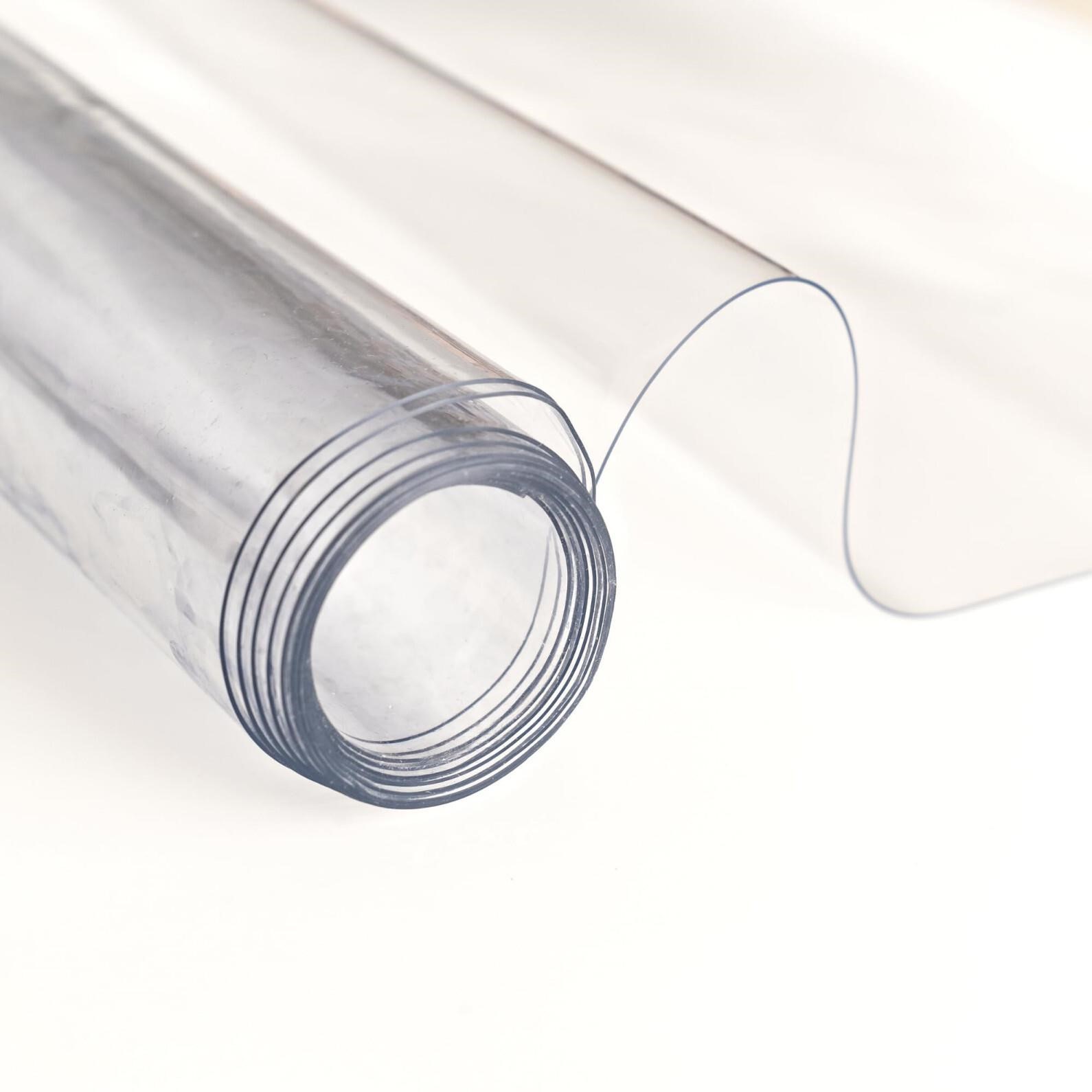 Clear Vinyl Sheeting, 5 Yard Roll of Transparent P