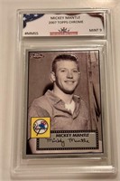 2007 Topps Chrome Mickey Mantle Card