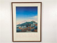 Doug West Framed Serigraph Poster 26" x 35"