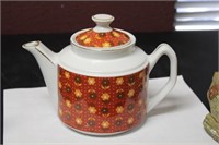 A Ceramic Retro Style Teapot