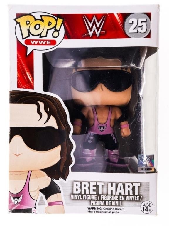 FUNKO POP WWE - Bret Hart