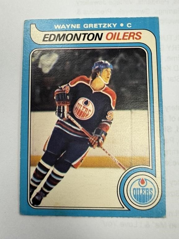 Wayne Gretzky Rookie Card O.P.C. 1978-19 Card #18