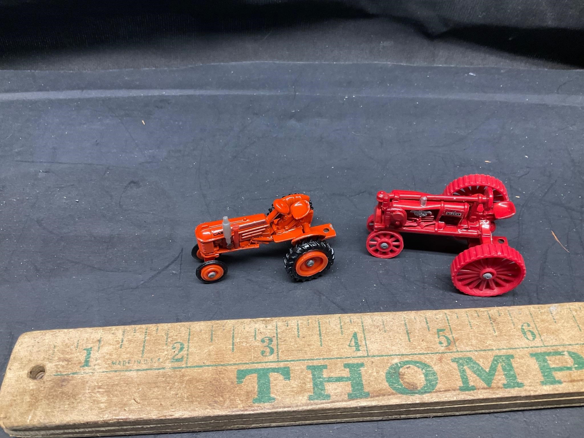 2 Ertl tractor