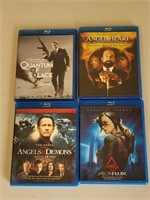 LOT OF 4 BLU-RAY MOVIES