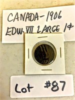 Canada 1906 EDW-VII Large 1 Cent