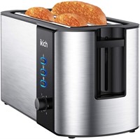Used IKICH Toaster 4 Slice, Toaster 2 Long Slot St