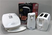 George Foreman Grill, Toaster, Can Opener