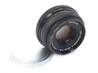 Minolta MD ROKKOR-X 45mm 1:2 Lens