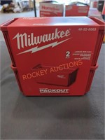 Milwaukee 2 Large Bin Set