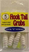 Luckie Strike 2-color Curl Tail 3"  Grub 10pc