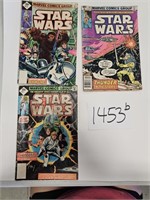 Vintage Comics; Star Wars Marvel #1, 3, 34