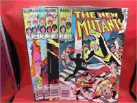 1983 The New Mutants #10-14 Marvel Comic Books
