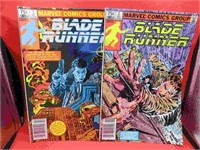 1982 Blade Runner #1-2 Marvel Comic Books NICE