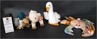 Set of Beanie Babies