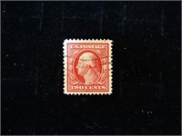 1914 Franklin & Washington 2 Cents U.S. Stamp