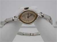 700-  14K White Gold LeGant Swiss Ladies Watch