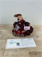 Madame Alexander Doll Christmas Caroling