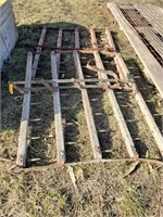 2 5' wooden drag sections