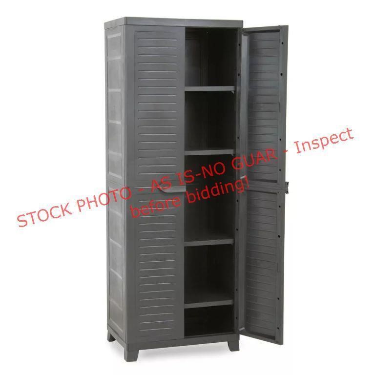 RQP Plastic Adjustable Storage Utility Cabinet
