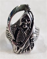 Grim Reaper Ring-Size 11