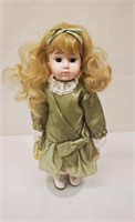 Procelain Doll Young Blonde Hair Girl