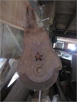 wooden pulley