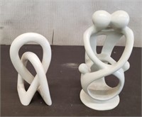 Pair of Soapstone Sculptures