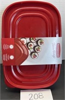 New - Rubbermaid take along containers