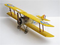 Lightweight Single Engine Biplane Model