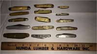 15-ASST. POCKET KNIVES