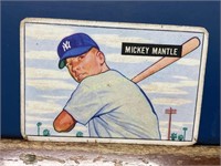 MICKEY MANTLE BASEBALL PICTURE CARDS