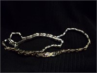 18" S. Steel Necklace & 8" Magnetic Bracelet
