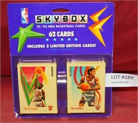 NOS 1991-92 NBA SKYBOX BLISTER PACK