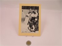 Jack McCartan , 1944/64 BEEHIVE Photo Hockey