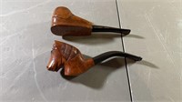 Skit Boot and Horse Carved Pipes (2)