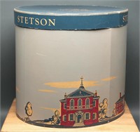 Vintage Tall Stetson Hat Box