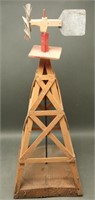 Vintage Scale Model Windmill Tower