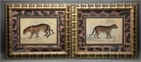 Lizars Engraving Prints- Ocelot & Jaguar (2)