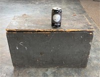 23x13x13 VTG wood crate cant read imprint